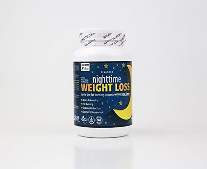 Maximum Slim Advanced Nighttime (Fat Burning) Weight Loss with African Mango, Green Tea