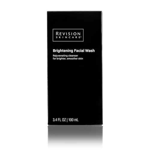 Revision Skincare Brightening Facial Wash, Exfoliating Face Cleanser with Vitamin C