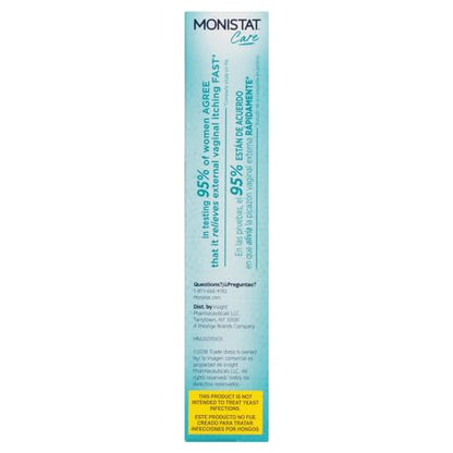 Monistat Care Maximum Strength Instant Itch Relief Cream, 1 Ounce each (Value Pack of 5)