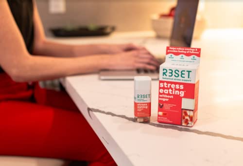 R3SET Stress Eating Daily Supplement Capsules – Apple Cinnamon – 28ct