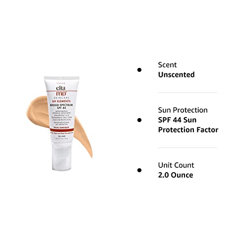 EltaMD UV AOX Elements Tinted Mineral Face Sunscreen, SPF 50 Tinted Face Moisturizer