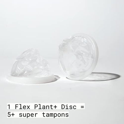 Flex Plant Plus Disc | Plant-Based Disposable Period Discs | Tampon and Cup Alternative