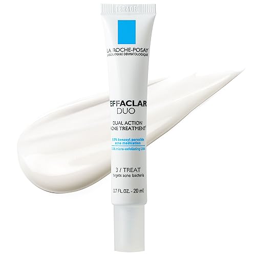 La Roche-Posay Effaclar Duo Dual Action Acne Spot Treatment Cream with Benzoyl Peroxid