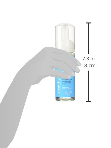 healthy hoohoo Gentle Feminine Foaming Cleanser - All Natural, Paraben- and Fragrance-free (5 fl oz)