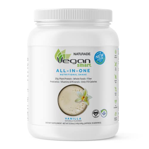 Vegansmart Naturade Plant Based Vegan Protein Powder - All-in-One Nutritional Shake 