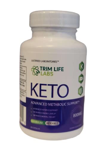(5 Pack) Trim Life Labs Keto Pills Includes Apple Cider Vinegar Patented goBHB® Exogenou