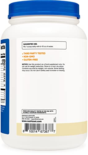 Nutricost Meal Replacement Shake Powder (Vanilla), 30 Servings - Protein, Non-GMO