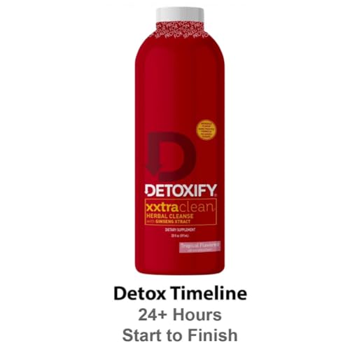 Shootclhear - Detoxify xxtraclean Detox Drink -20 0z- Herbal Precleanse Pills, 6 Panel Test