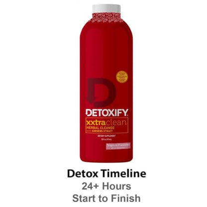 Shootclhear - Detoxify xxtraclean Detox Drink -20 0z- Herbal Precleanse Pills, 6 Panel Test