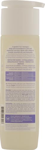 The Honest Company 2-in-1 Cleansing Shampoo + Body Wash | Gentle for Baby | Naturally