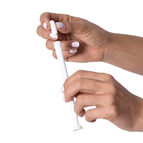 Seroflora Boric Acid Vaginal Suppositories for Women + 1 Suppository Applicator - Helps