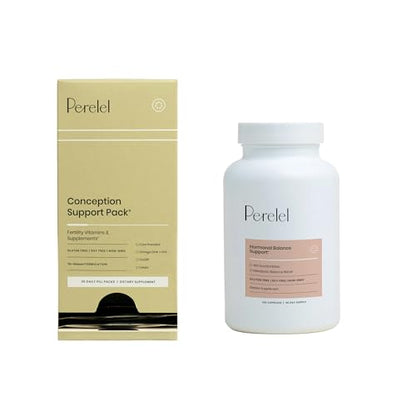 Perelel - Women's Fertility Bundle - Family Planning + Hormone Support for Women- Gluten