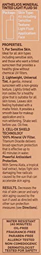 La Roche-Posay Anthelios Tinted Sunscreen SPF 50, Ultra-Light Fluid Broad Spectrum