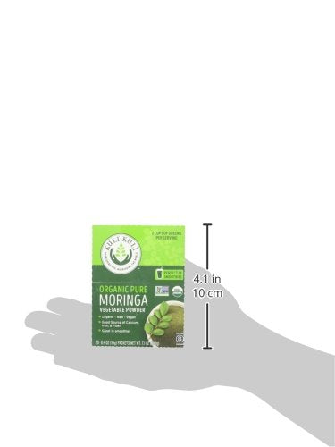 Kuli Kuli Moringa Oleifera Organic Leaf Powder & Green Smoothie, 100% Pure USDA