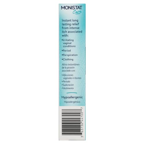 Monistat Care Maximum Strength Instant Itch Relief Cream, 1 Ounce each (Value Pack of 5)