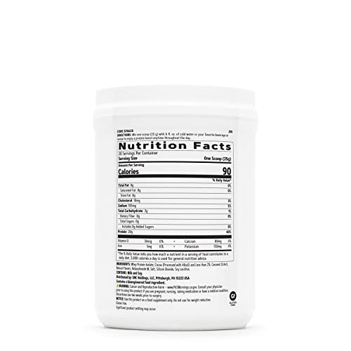 GNC Total Lean Zero Sugar Protein - Rich Chocolate (20 Servings)