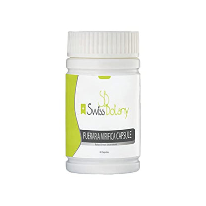 Swiss Botany Organic Pueraria Mirifica Breast Enhancement Pills for Women