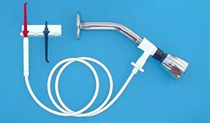 SHOWER FLOSS Water Dental Flosser - Convenient for Teeth, Attaches to Your Shower Head - Easy Installation, Adjustable Temperature & Pressure - Dentist Recommended