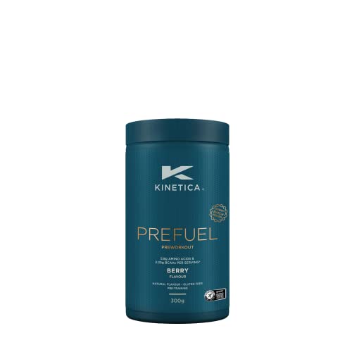 Kinetica PreFuel, Pre Workout, 5.9g Amino Acids & 2.3g BCAA's per Serving, 30 Servings