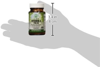 Natural Nutra Vitamin E 200 IU Supplement, 60 Softgels | Helps Heart Health & Protects Skin Texture, Enriches Health Nutrients, Enhances Hair & Nails Growth, Supports Body Fat Level