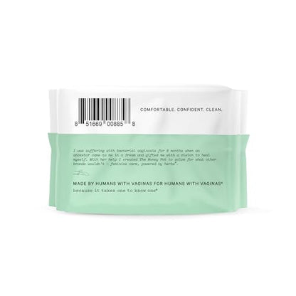 The Honey Pot Company - Non-Herbal Everyday Panty Liners - Organic Pads for Women - Cotton Cover