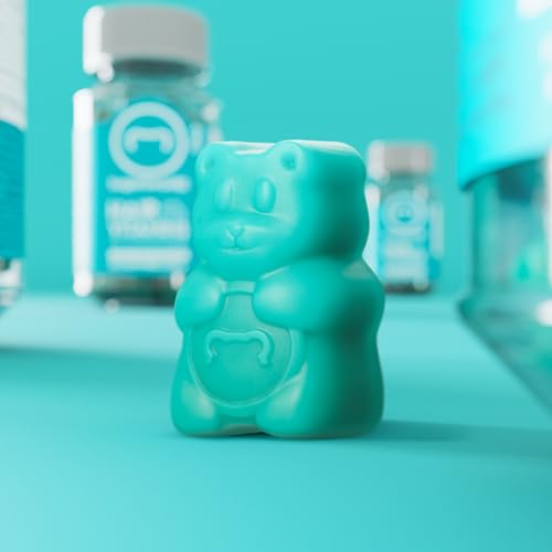 SugarbearPro Hair Vegan Vitamin Gummies for Luscious Hair with Biotin, Vitamin E, B12