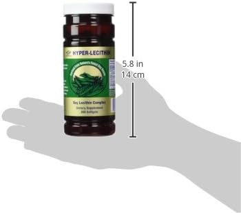 Nu Health Hyper-lecithin (200 Softgels) Soy Lecithin Complex