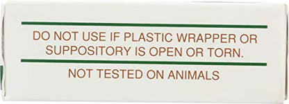 Tea Tree Therapy Vaginal Suppositories with Oil, 6 Count, White