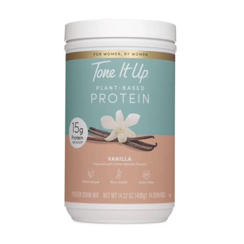 Tone It Up Plant Based Protein Powder I Dairy Free, Gluten Free, Kosher, Non-GMO Pea