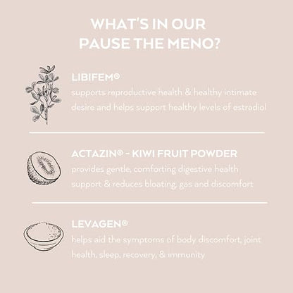 Simone Thomas Wellness Pause The Meno Vegan Chocolate Protein Powder