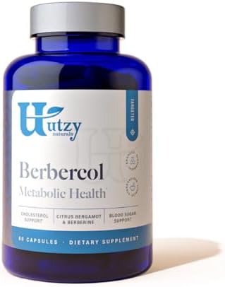 Utzy Naturals Lipid Support Bundle | Berbercol, 60 Capsules, and Omega-3 Fish Oil, 60 Capsules
