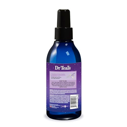 Dr Teal's Sleep Spray with Melatonin & Essential Oil Blend, 6 fl oz (Pack of 3)