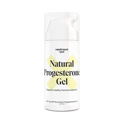 Supplement Spot Progesterone Gel for Women - Water Based USP Progesterone Gel