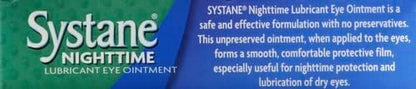 Systane Nighttime Lubricant Eye Ointment 3.5g Tube - Pack of 2
