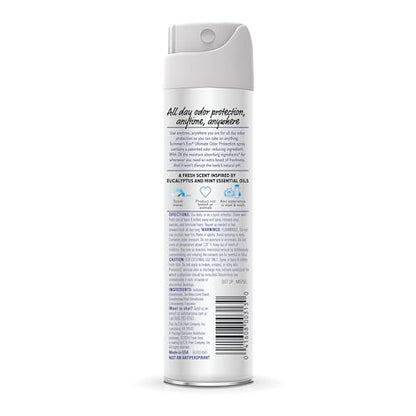 Summer's Eve, Ultimate Odor Control, Feminine Spray for Odor Protection, Talc-Free, Absorbs Moisture, 2 oz