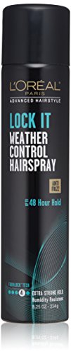 L'Oréal Paris Advanced Hairstyle LOCK IT Weather Control Hairspray, 8.25 oz. 