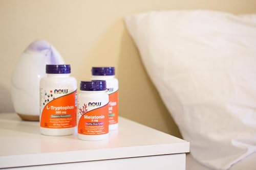 NOW Supplements, L-Tryptophan 500 mg, Encourages Positive Mood*, Supports Relaxation