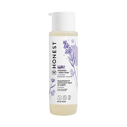 The Honest Company 2-in-1 Cleansing Shampoo + Body Wash | Gentle for Baby | Naturally