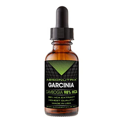 Absonutrix Garcinia Cambogia 2 Oz 98% HCA weigh management All Natural 30 Day Supply