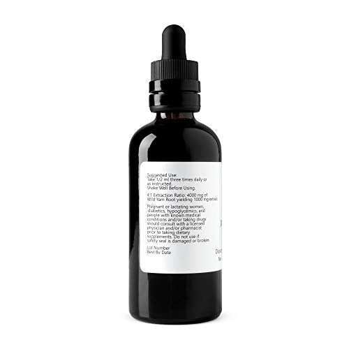Greenbush Wild Yam Extract, Liquid Supplement (4 Ounces)