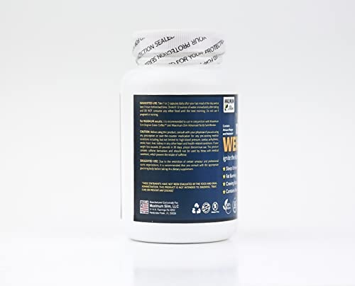 Maximum Slim Advanced Nighttime (Fat Burning) Weight Loss with African Mango, Green Tea