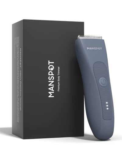 MANSPOT Electric Groin Hair Trimmer, Ball Trimmer/Shaver, Replaceable Ceramic Blade 
