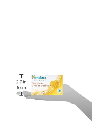 Himalaya Nourishing Cream & Honey Cleansing Bar Soap, 4.41 oz, 6 Pack