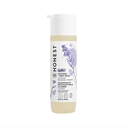 The Honest Company 2-in-1 Cleansing Shampoo + Body Wash | Gentle for Baby | Naturally 