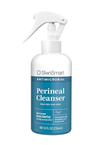 SkinSmart Antimicrobial Perineal Cleanser, Ideal for Incontinence Care