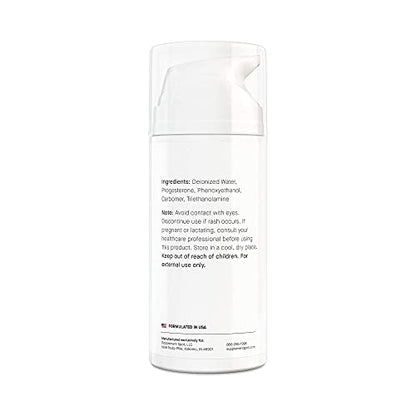 Supplement Spot Progesterone Gel for Women - Water Based USP Progesterone Gel