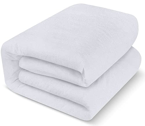 Utopia Bedding Waterproof Mattress Protector Twin Size, Premium Terry Mattress Cover