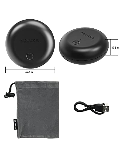 Retainer Case, VEAMOR Invisalign Case Holder, UVC Disinfectant Box Portable