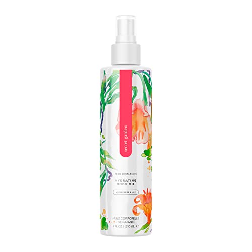 Pure Romance Body Dew, Hydrating Body Oil Mist for Women Looking for Moisturizing 