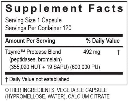 TRANSFORMATION THE GENESIS OF GOOD HEALTH Enzymes - Protease Digestive Supplement Advanced Formula, Supports Healthy Digestion, Immunity, Nutrient Absorption, Improve Tolerance On an Empty Stomach